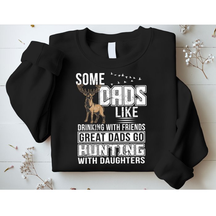 Dad Hunting With Daughters Sweatshirt