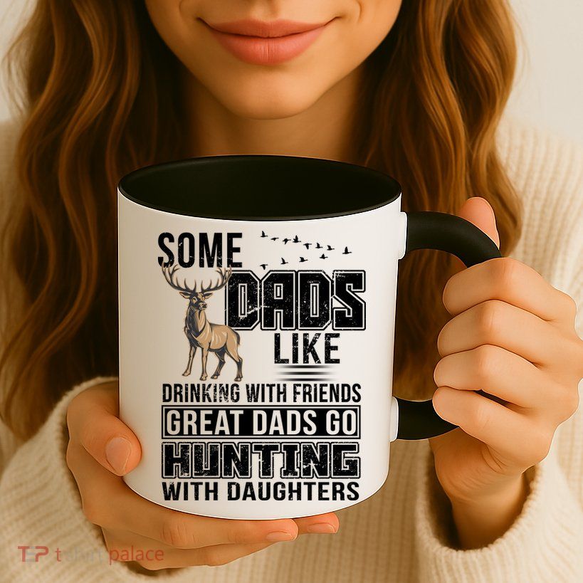 Dad Hunting With Daughters Mug