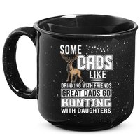 Dad Hunting With Daughters 15oz Campfire Ceramic Mug