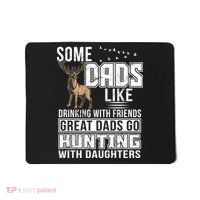 Dad Hunting With Daughters Mousepad