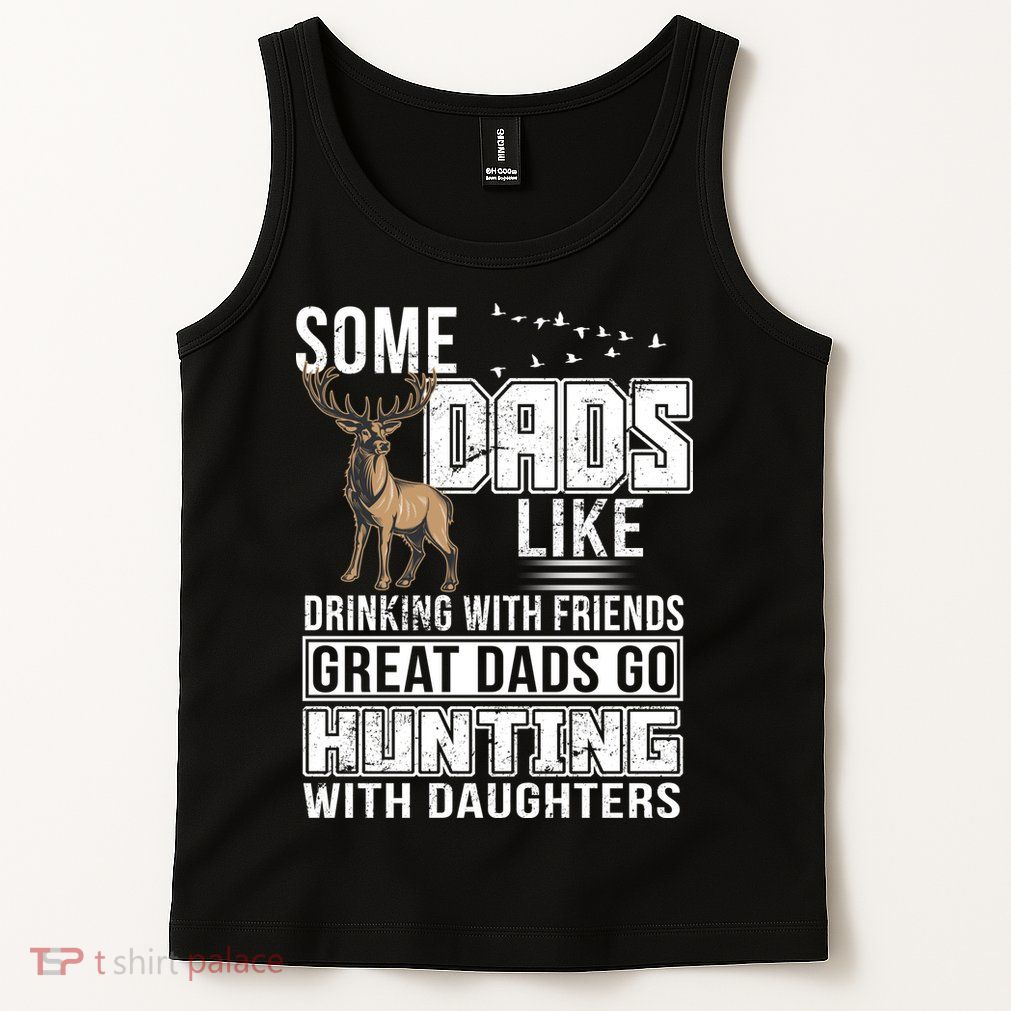 Dad Hunting With Daughters Tank Top