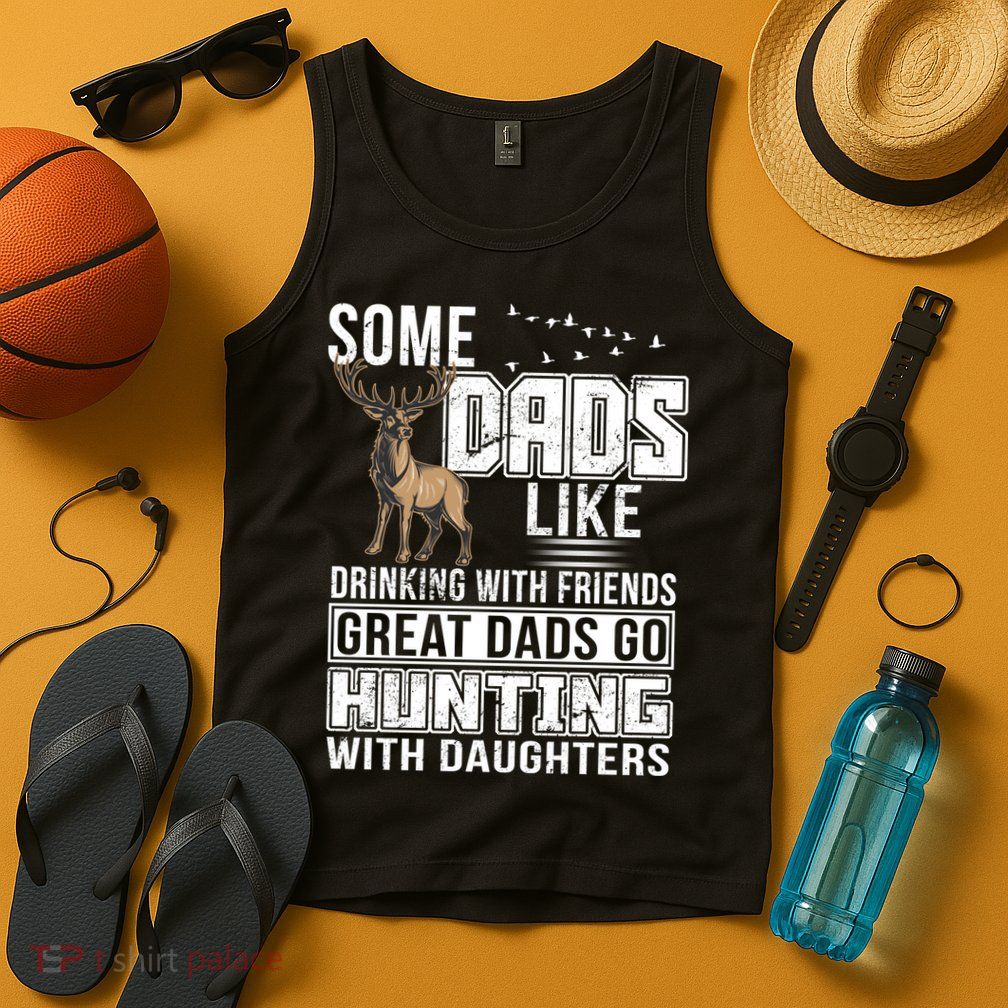 Dad Hunting With Daughters Tank Top