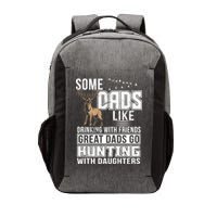 Dad Hunting With Daughters Vector Backpack
