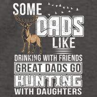 Dad Hunting With Daughters Vector Backpack