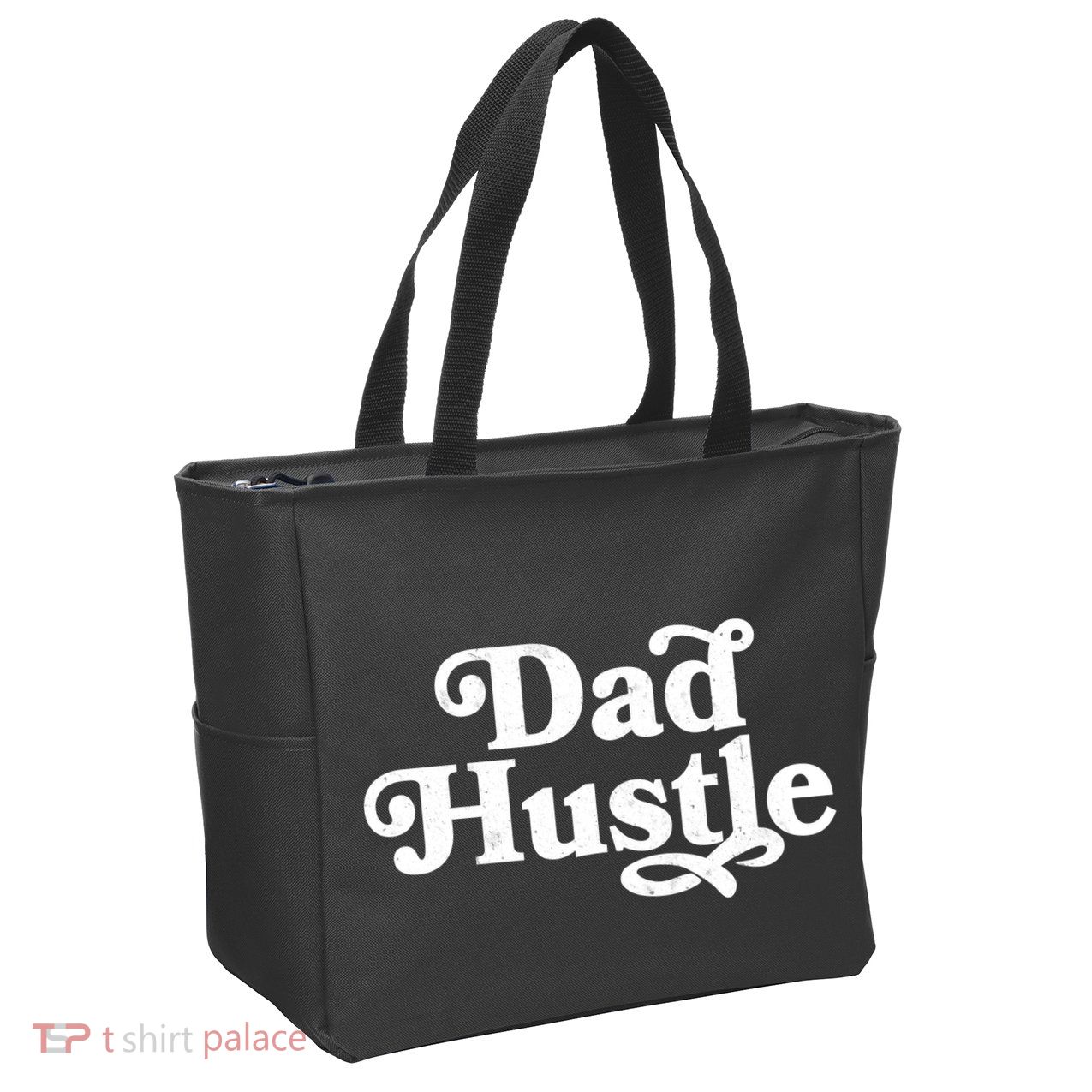 Dad Hustle Zip Tote Bag