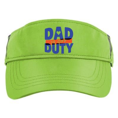 Dad Is Off Duty Adult Drive Performance Visor