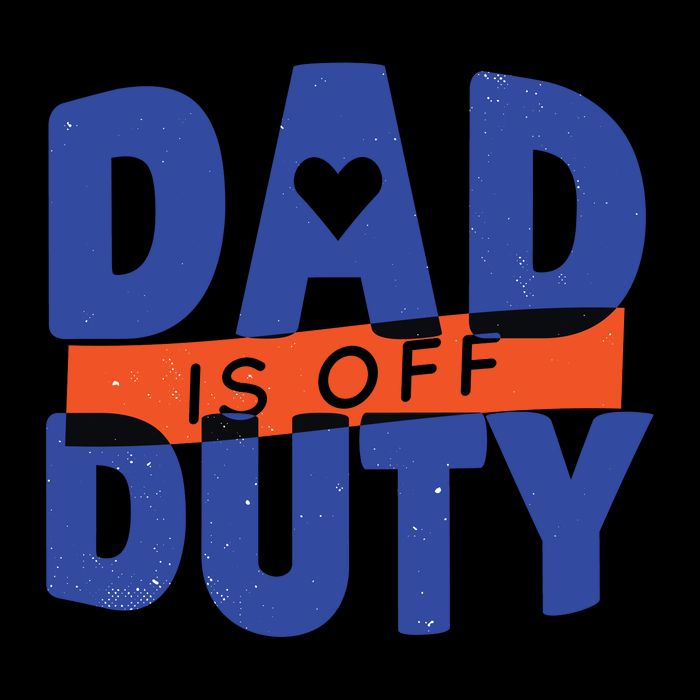Dad Is Off Duty Cooling Performance Crew T-Shirt