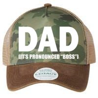 Dad It's Pronounced Boss Legacy Tie Dye Trucker Hat