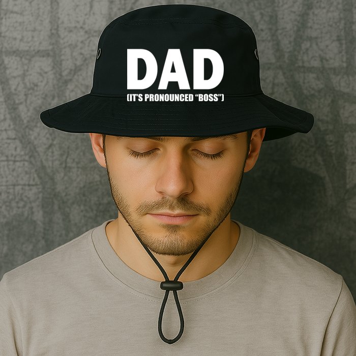 Dad It's Pronounced Boss Bucket Hat