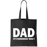 Dad It's Pronounced Boss Bag
