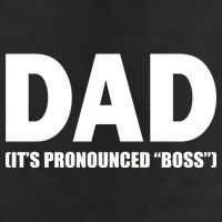 Dad It's Pronounced Boss 25L Jumbo Tote