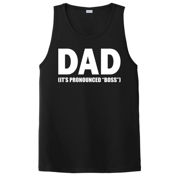 Dad It's Pronounced Boss PosiCharge Competitor Tank