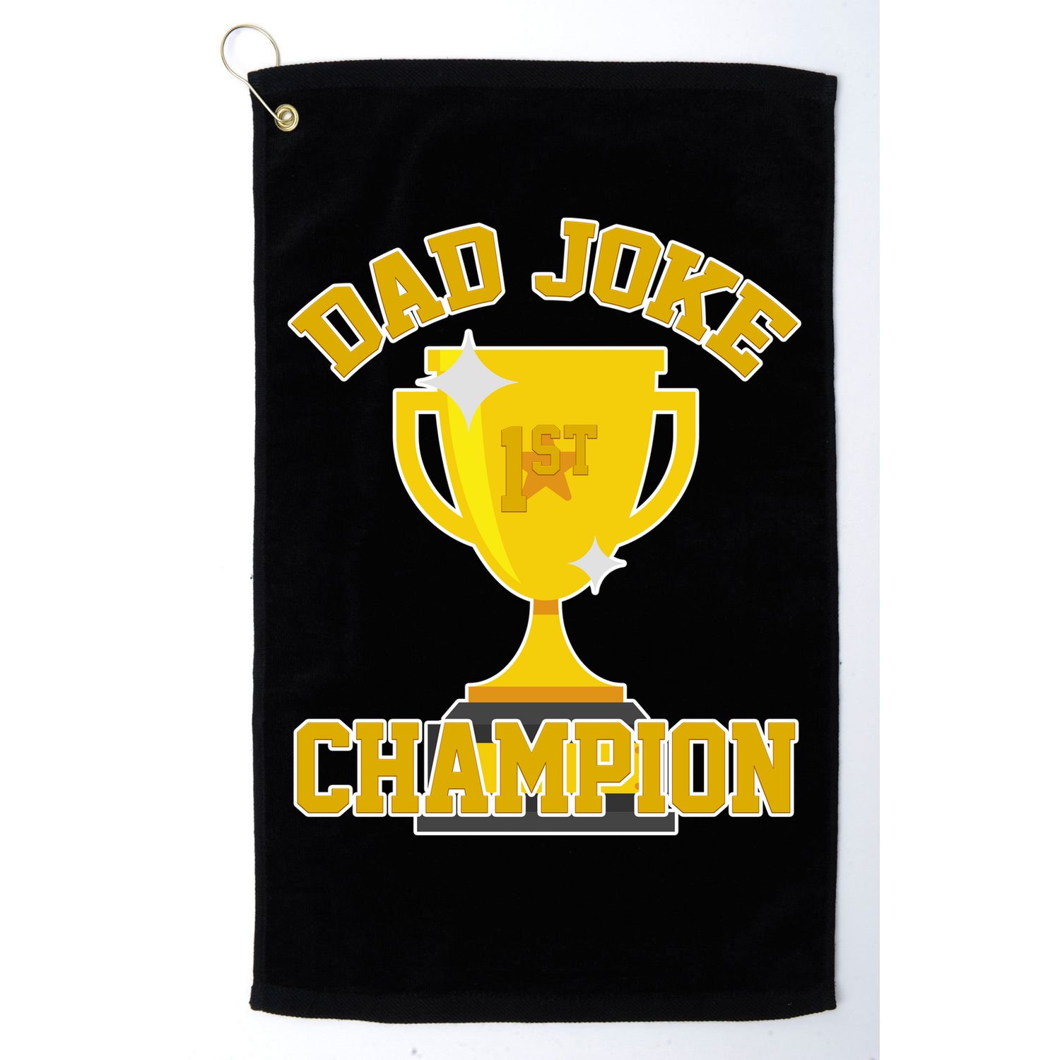 Dad Joke Champion Golf Towel