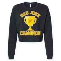 Dad Joke Champion Cropped Pullover Crew
