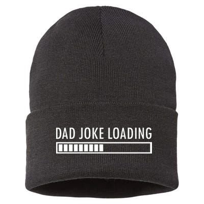 Dad Joke Loading Sustainable Knit Beanie