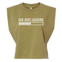 Dad Joke Loading Garment-Dyed Women's Muscle Tee