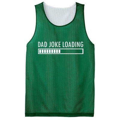 Dad Joke Loading Mesh Reversible Basketball Jersey Tank