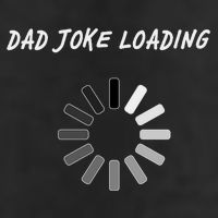 Dad Joke Loading Funny Father's Day 7 Panel Mesh Trucker Snapback Hat