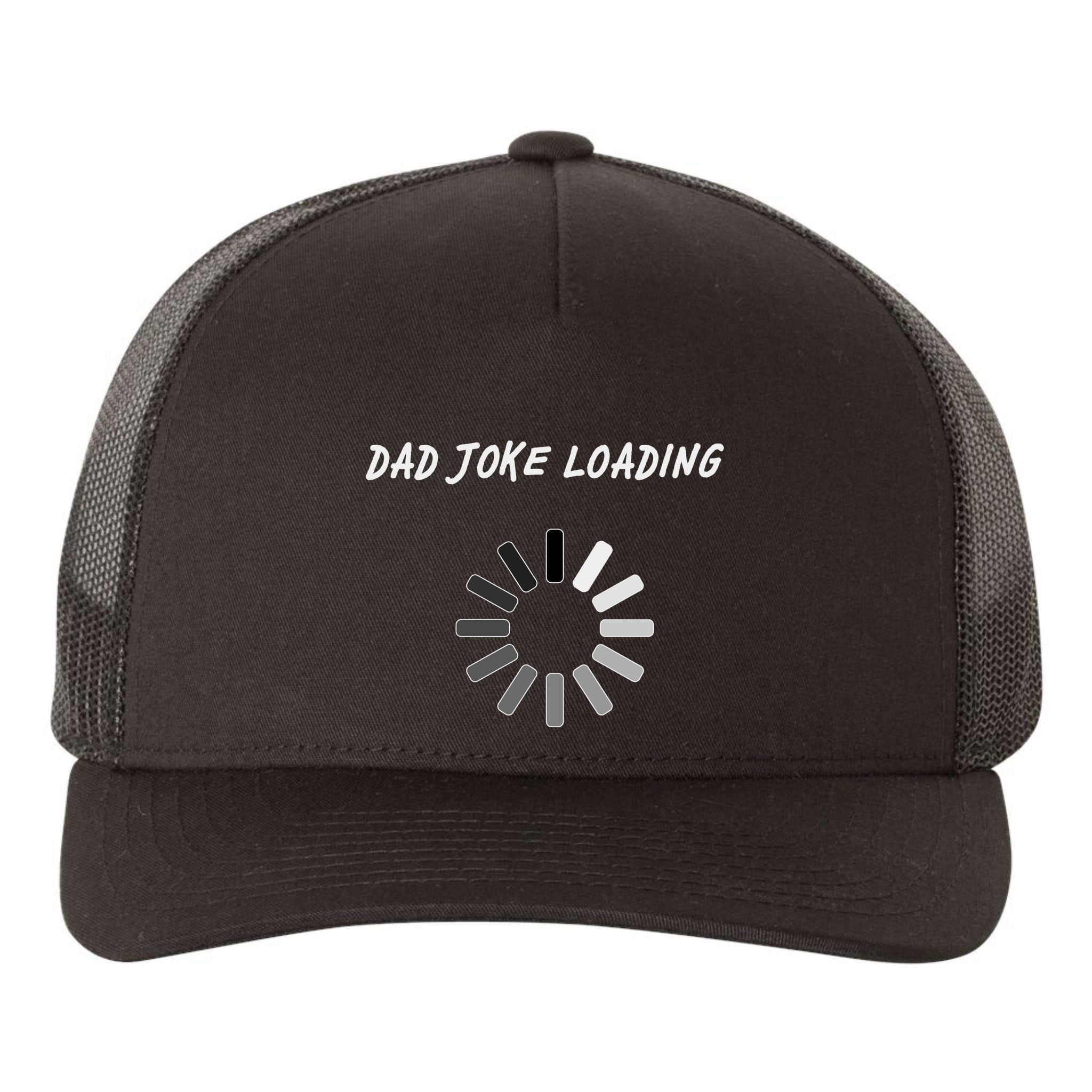 Dad Joke Loading Funny Father's Day Yupoong Adult 5-Panel Trucker Hat