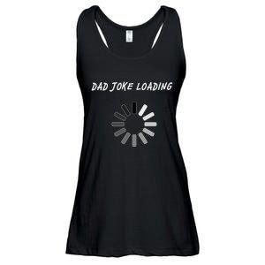 Dad Joke Loading Funny Father's Day Ladies Essential Flowy Tank