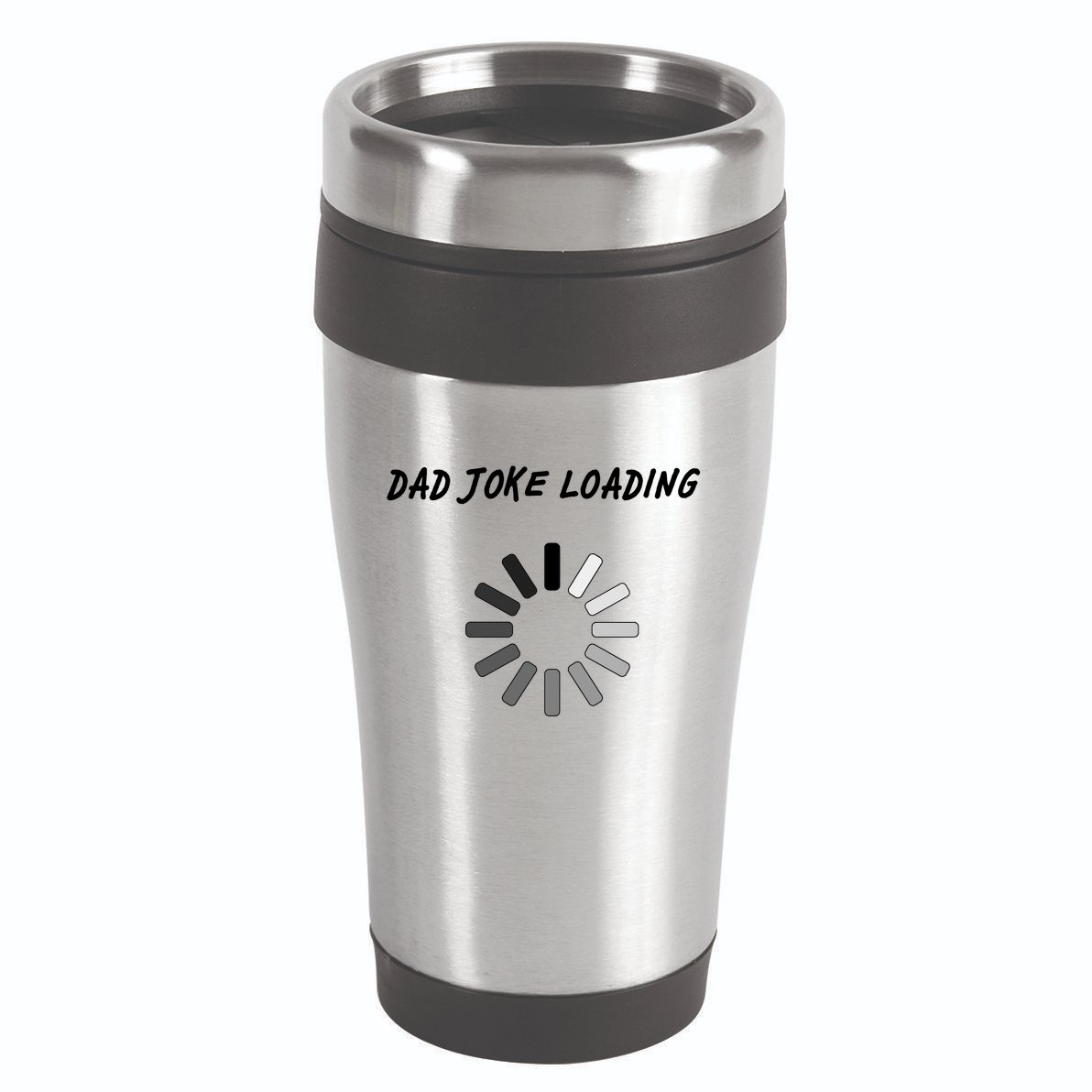 Dad Joke Loading Funny Father's Day 16oz Travel Tumbler