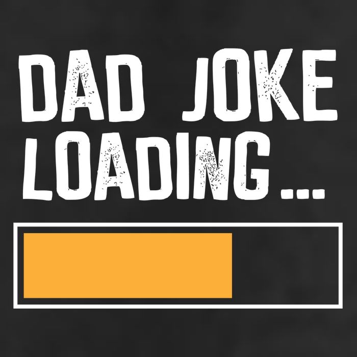 Dad Joke Loading Funny Style Garment-Dyed Fleece Hoodie
