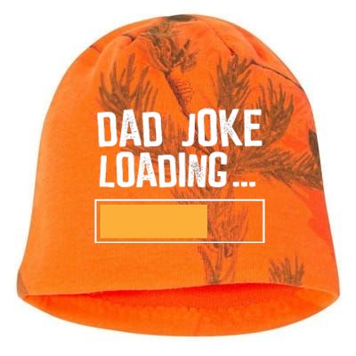 Dad Joke Loading Funny Style Kati - Camo Knit Beanie