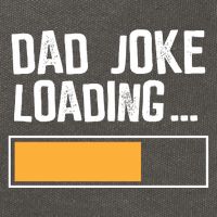 Dad Joke Loading Funny Style Cotton Canvas Backpack