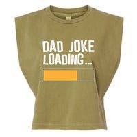 Dad Joke Loading Funny Style Garment-Dyed Women's Muscle Tee