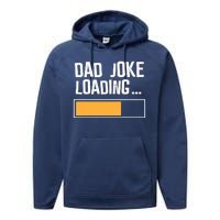 Dad Joke Loading Funny Style Performance Fleece Hoodie