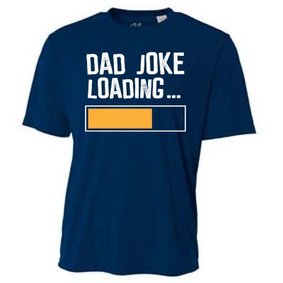 Dad Joke Loading Funny Style Cooling Performance Crew T-Shirt