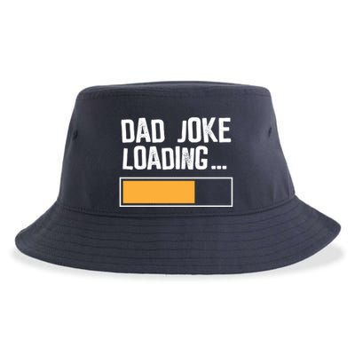 Dad Joke Loading Funny Style Sustainable Bucket Hat