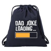 Dad Joke Loading Funny Style Drawstring Bag