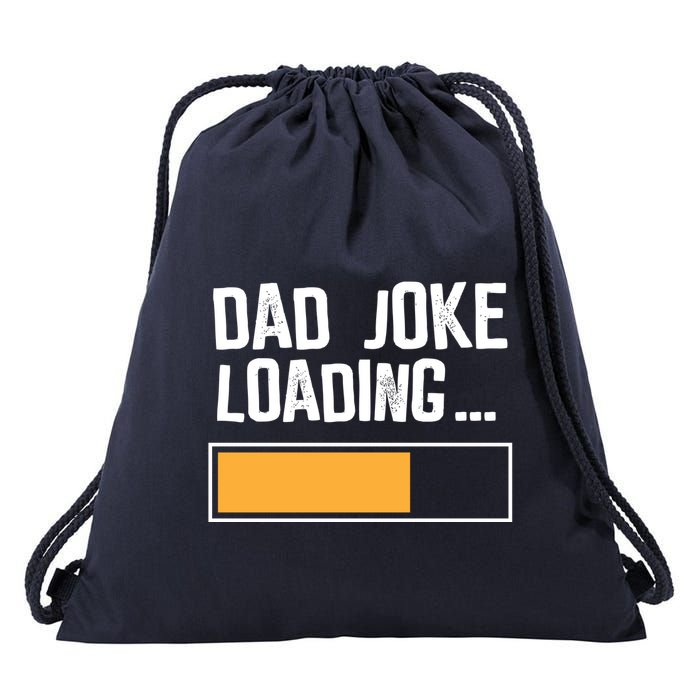 Dad Joke Loading Funny Style Drawstring Bag