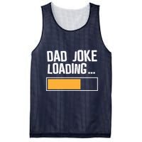 Dad Joke Loading Funny Style Mesh Reversible Basketball Jersey Tank