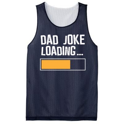 Dad Joke Loading Funny Style Mesh Reversible Basketball Jersey Tank