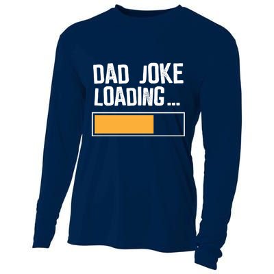 Dad Joke Loading Funny Style Cooling Performance Long Sleeve Crew