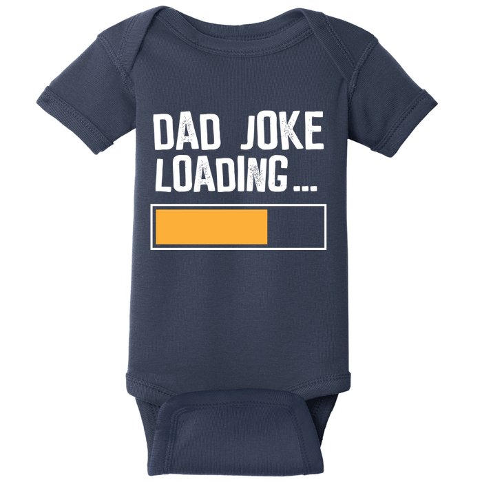 Dad Joke Loading Funny Style Baby Bodysuit