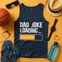 Dad Joke Loading Funny Style Tank Top