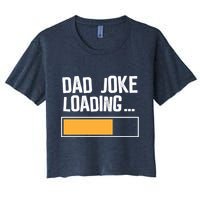 Dad Joke Loading Funny Style Crop Top