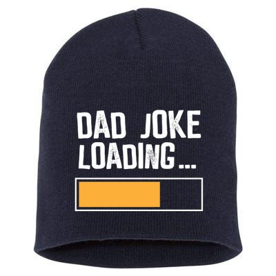 Dad Joke Loading Funny Style Short Acrylic Beanie