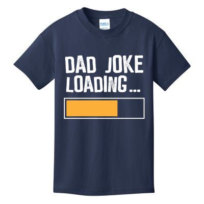 Dad Joke Loading Funny Style Kids T-Shirt
