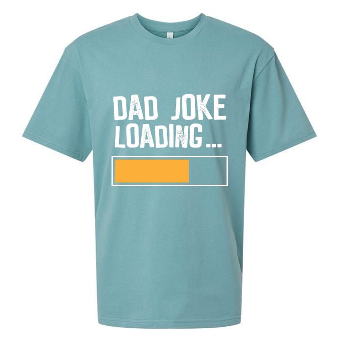 Dad Joke Loading Funny Style Sueded Cloud Jersey T-Shirt