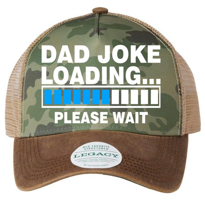 Dad Joke Loading Please Wait Legacy Tie Dye Trucker Hat