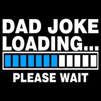 Dad Joke Loading Please Wait Women's Knotted Racerback Tank