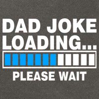 Dad Joke Loading Please Wait Cotton Canvas Backpack