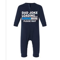 Dad Joke Loading Please Wait Infant Fleece One Piece