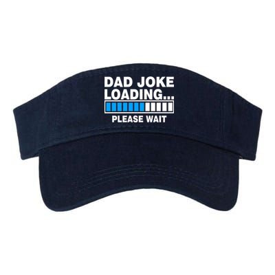 Dad Joke Loading Please Wait Valucap Bio-Washed Visor