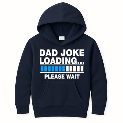 Dad Joke Loading Please Wait Kids Hoodie