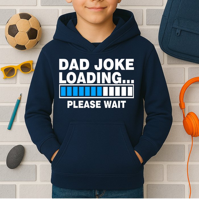 Dad Joke Loading Please Wait Kids Hoodie